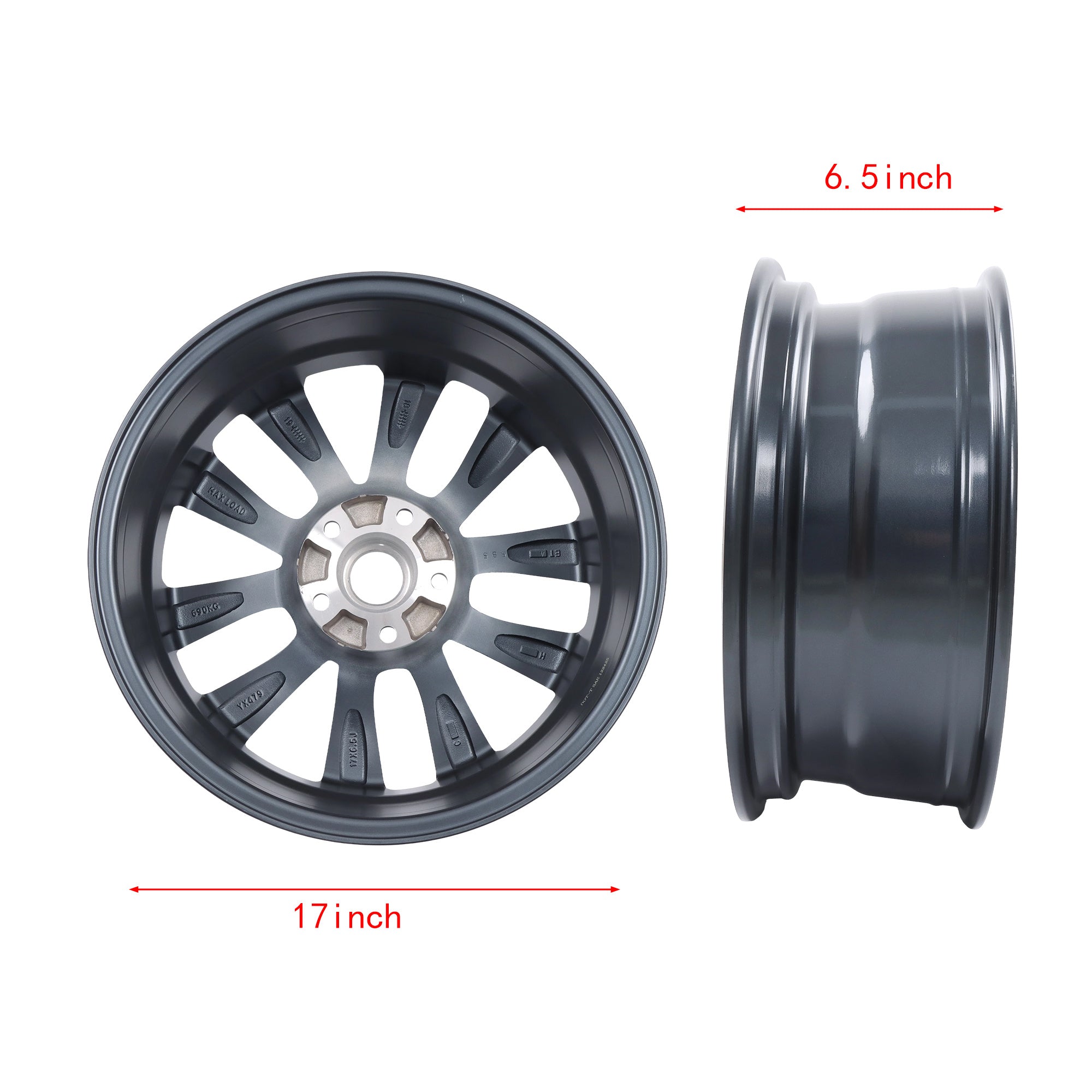 New 17\\' Alloy Replacement Wheel for Nissan Sentra 2016 2017 2018 2019 Rim 62730