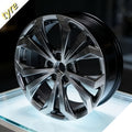 Multi-Spoke Machined Face Alloy Wheel Rim, a Fashionable Replacement Auto Rim Designed for Passenger
