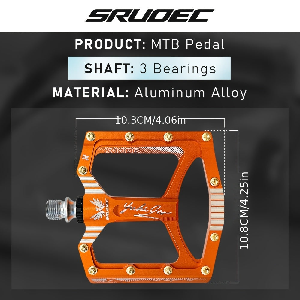 Lightweight Mountain Bike Road Pedal, 3-Axis Non-Slip, Shock-Absorbing Pedal, Cycling Pedal Additions, The First Choice for Cycling Enthusiasts