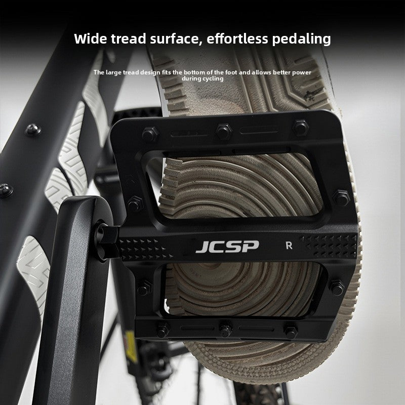 Bicycle Color Nylon Pedal Wide Tread Anti-Slip Pedal Mountain Bike Highway Dead Flying Universal Pedal