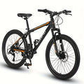 S26102 26-Inch Mountain Bicycle, Featuring Shimano 21-Speed Gears And Mechanical Disc Brakes, Constructed with a High-Carbon Steel Frame, Designed for Adults And Teenagers