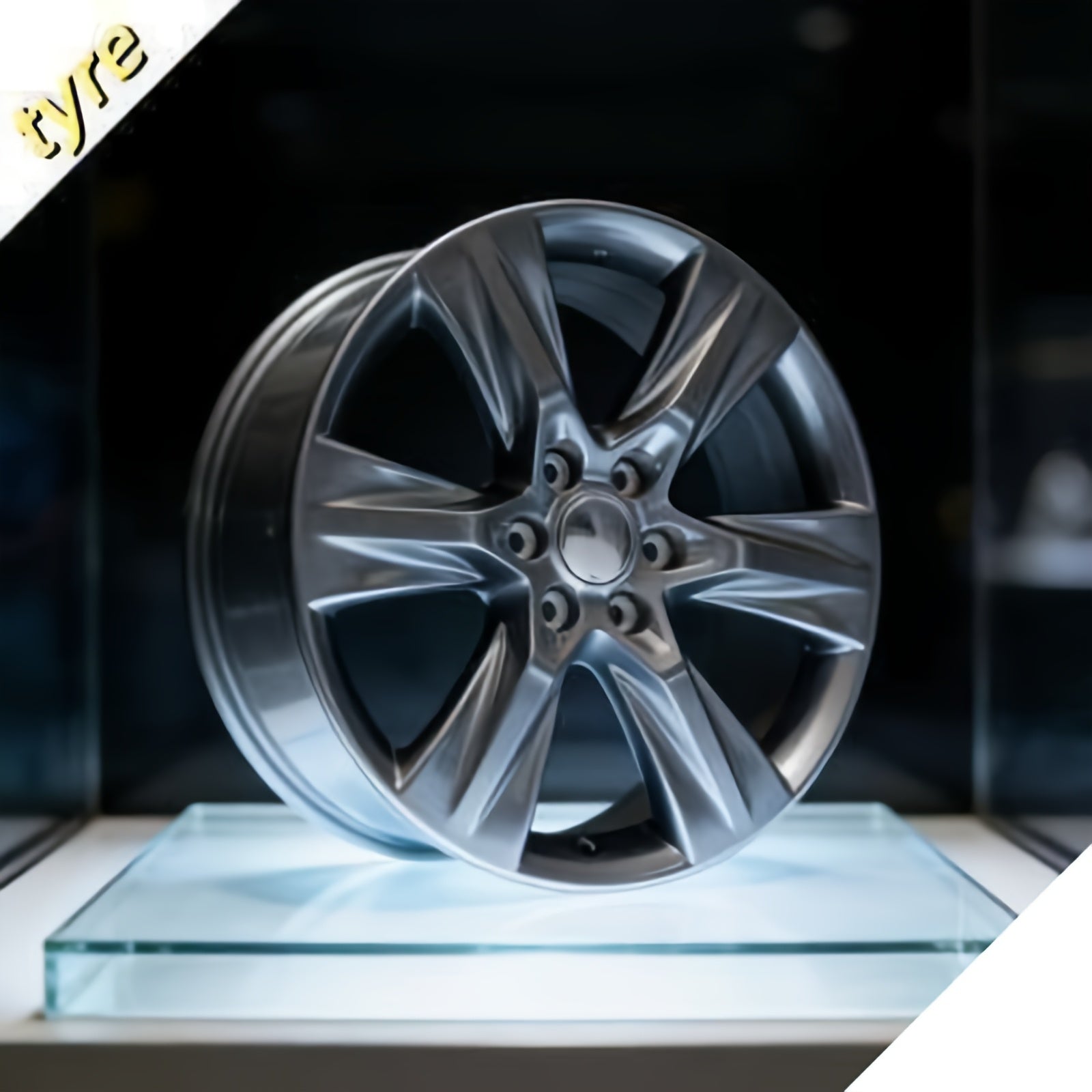 Aluminium Alloy Wheels, Multi-spoke Polished Finish Car Wheels, Stylish Replacement Wheels for Passenger Cars
