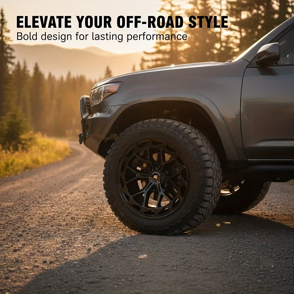 Newly Designed Rotary Forged Wheels for And Trucks, Measuring 18X9 Inches, Ideal for Off-Road Vehicles And Pickups. Compatible with Brands Like for Ford, for Jeep, for Toyota, Chevy, for Infiniti, GWM, for Lexus, for Mitsubishi, for Nissan